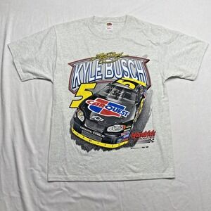 Vintage Kyle Busch 5 Shirt Hendrick Motorsports Carquest 2005 Nascar Monte Carlo